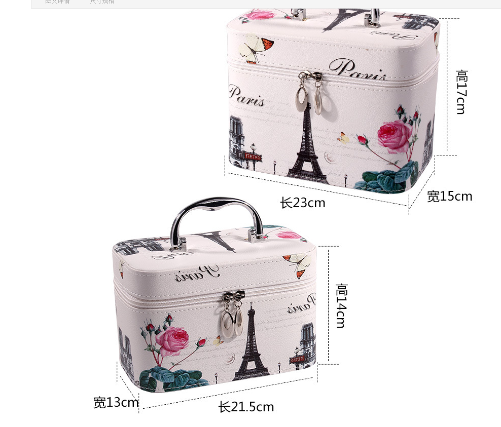Manufacturer Korean lovable hand-held cosmetic bag waterproof travel package make-up toolbox Manufacturer Korean lovable hand-held cosmetic bag waterproof travel package make-up toolbox